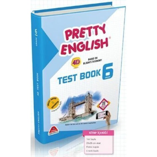 Damla Yayınları 6. Sınıf İngilizce Pretty English Test Book Soru Bankası Ekitap İndir | PDF | ePub | Mobi