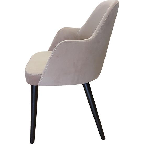 Maxxdepo New Comfort Bej Kolçaklı Sandalye Fiyatı