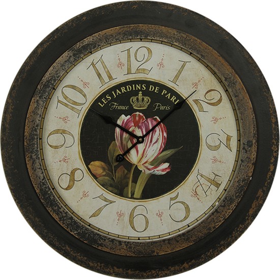 Wenge Home Duvar Saati Bahçe 60 Cm Fiyatı Taksit Seçenekleri