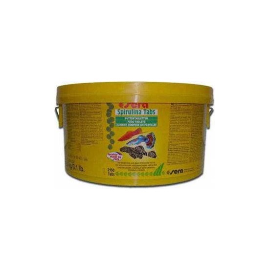 Sera Spirulina Tabs Bitkisel Tablet Yem 2150 Adet Fiyatı