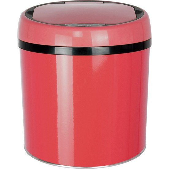 Hiper Bebek Odası Sensörlü Çöp Kovası 6 Lt. Kırmızı Fiyatı