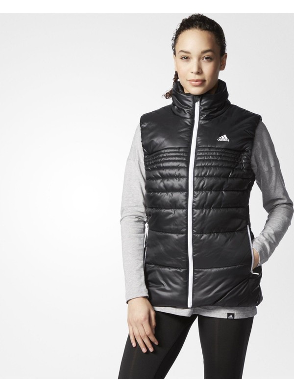 adidas padded vest