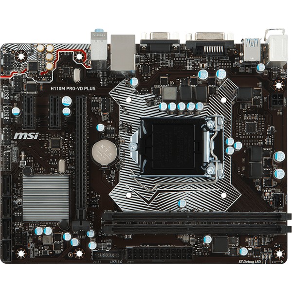 MSI H110M PRO-VD Plus Intel LGA1151 DDR4 Micro ATX Anakart