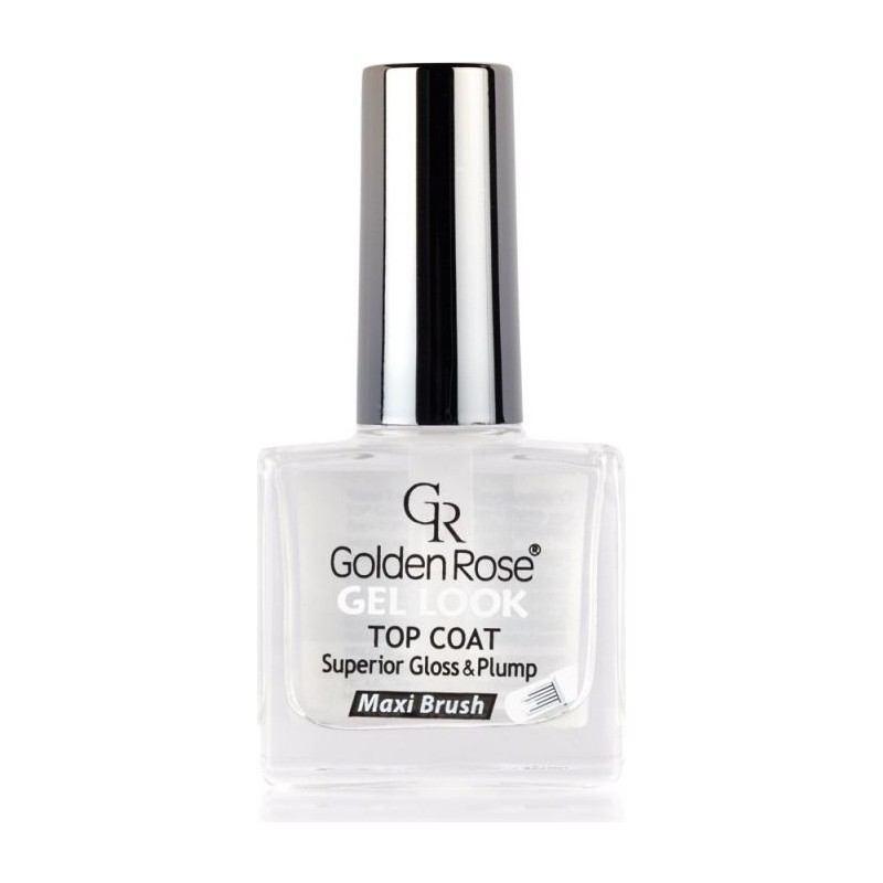 Golden Rose Gel Look Top Coat - Jel Görünümlü Parlatıcı ve Koruyucu Oje