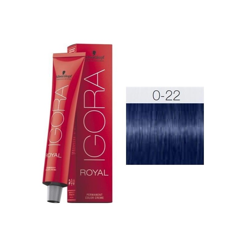 IGORA Schwarzkopf IGORA Royal 0-22 Turuncu Ton Azaltıcı Profesyonel Saç Boyası 60 ml – Kuaför Kalitesinde Renk Düzeltme