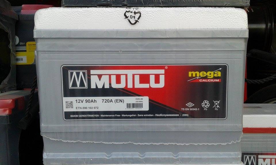 Mutlu Akü Sd90-E 90Ah 12V Akü