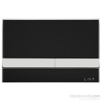 VitrA Select 740-1101 Kumanda Paneli, Siyah - Krom