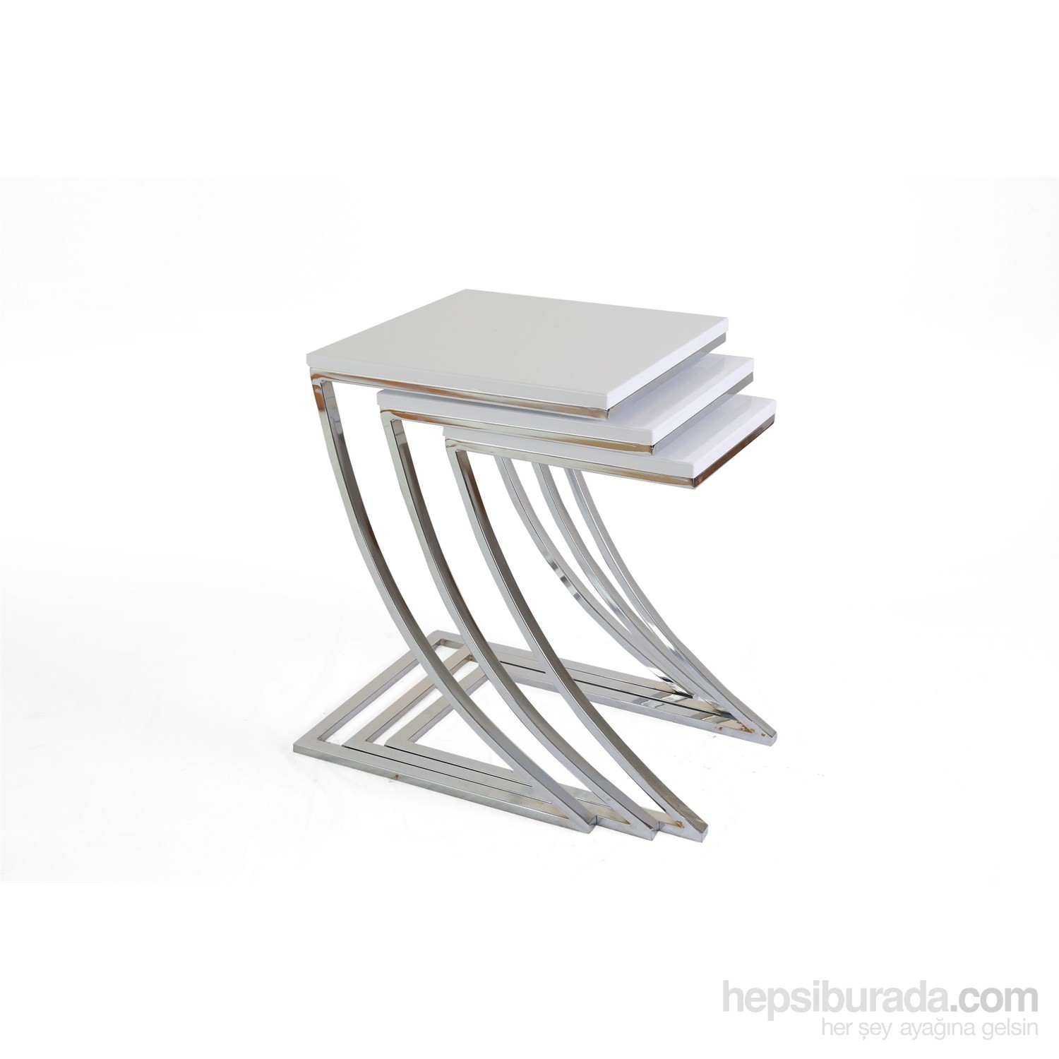 Mavi Mobilya Zigon Sehpa Metal Z Ayak Beyaz Membran Fiyatı