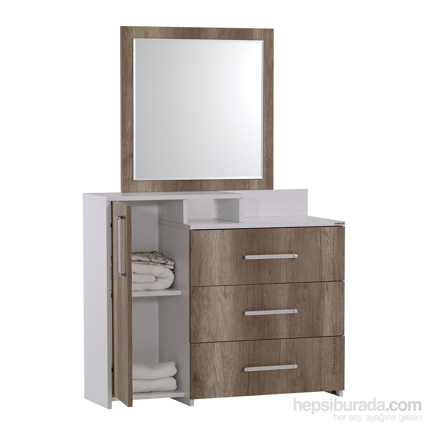 Alpino West Yatak Odası Şifonyer Aynası (Şifonyer Hariç