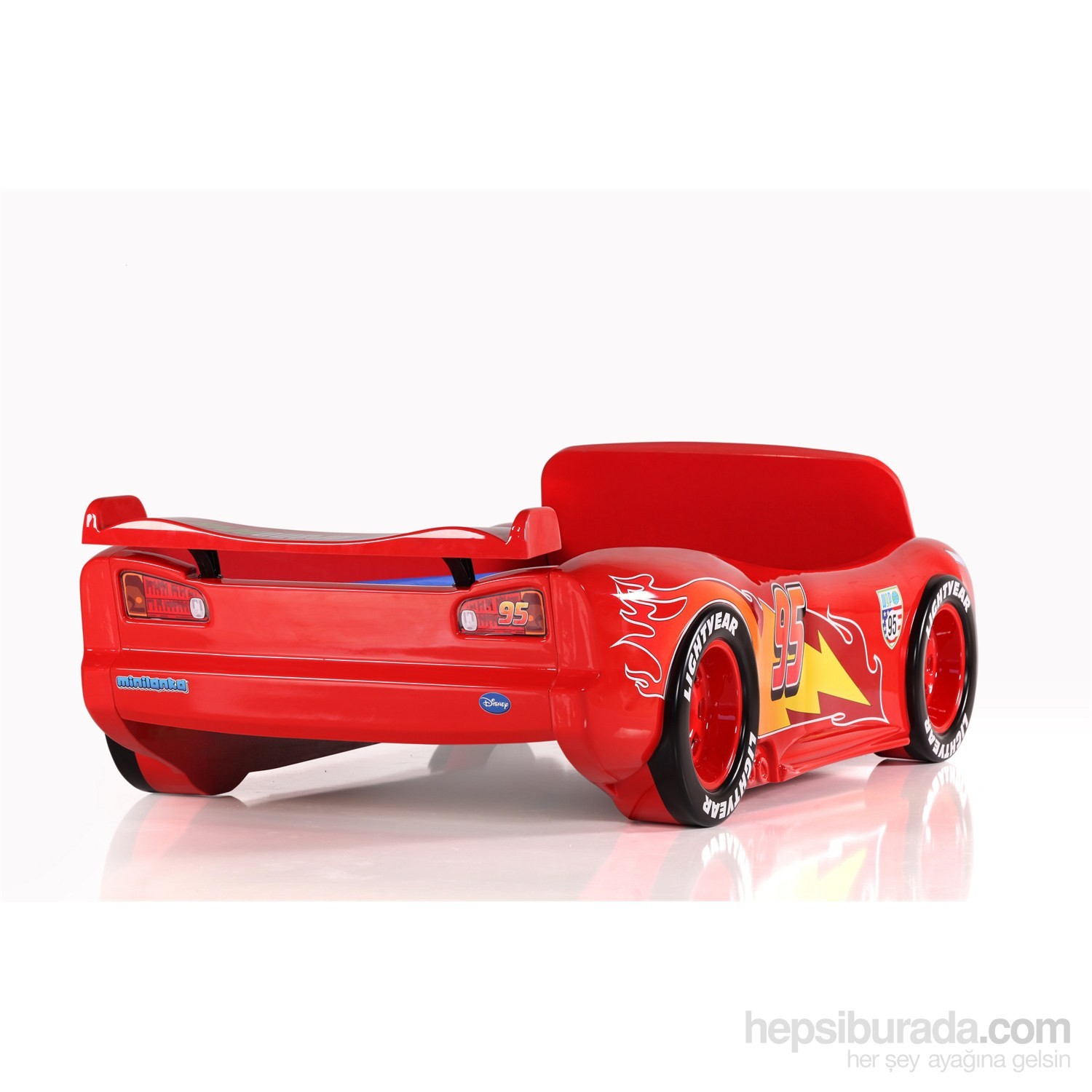 Cars Şimşek McQueen Piston Arabalı Yatak 90x190 Fiyatı