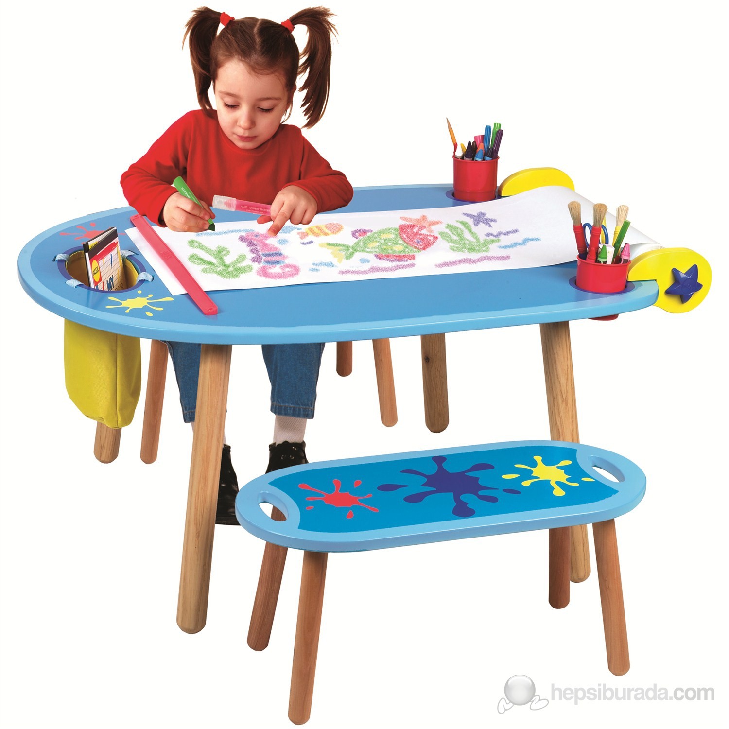 стол детский с доской