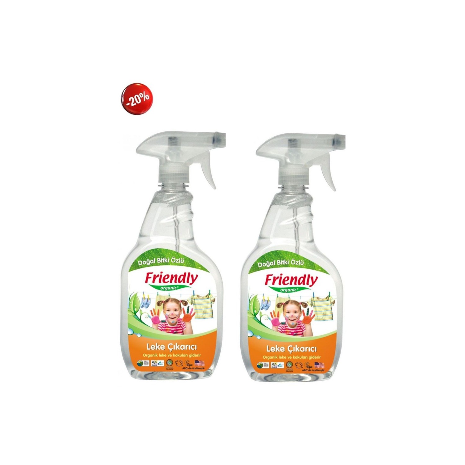 Friendly Organic Detaylı Leke Çıkarıcı Ve Koku Giderici 2 Fiyatı