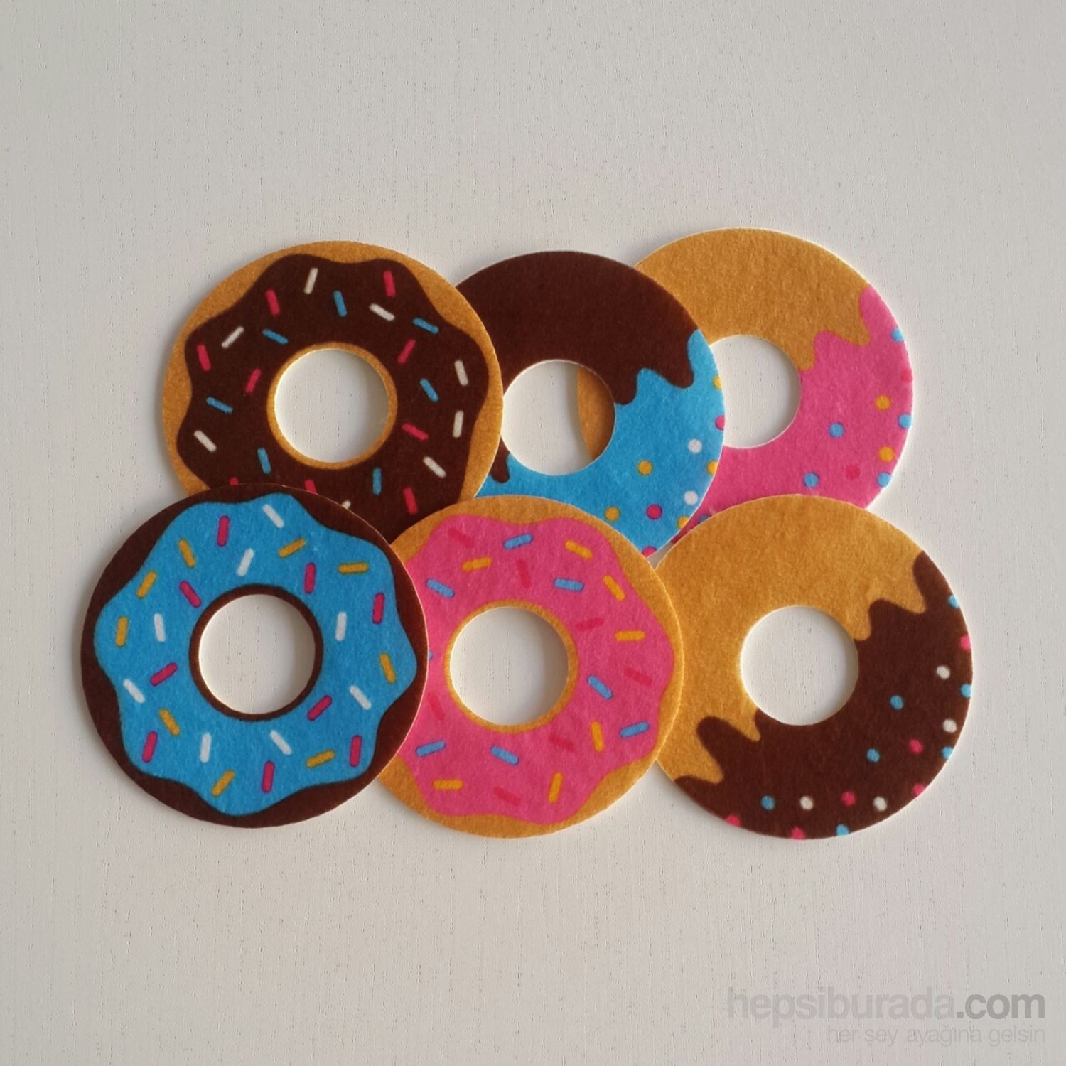 Keçeden Donut Yapımı Keçeden Donut Yapımı
