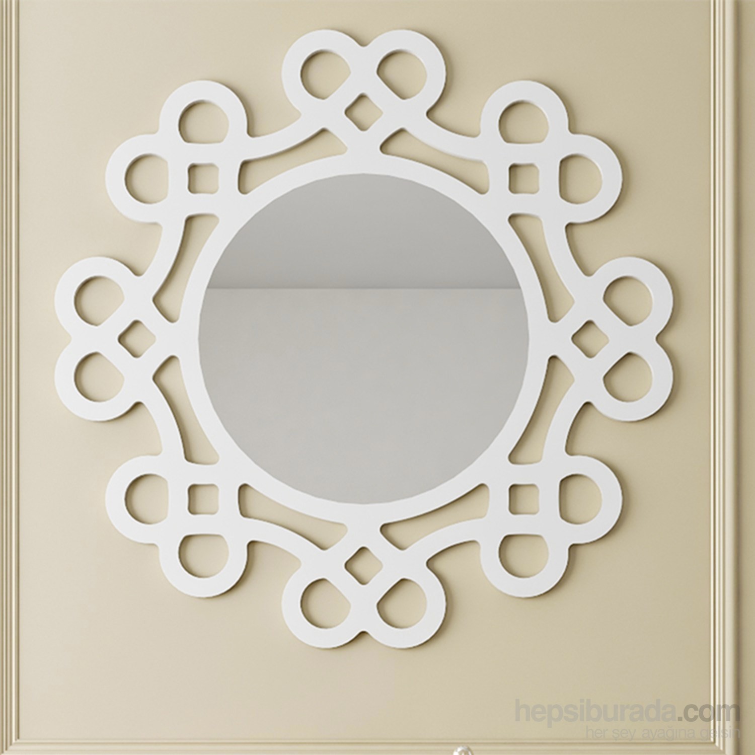 Eyibil Mobilya Kalpli Dekoratif Ayna 90X90 Cm Fiyatı Eyibil Mobilya Kalpli Dekoratif Ayna 90X90 Cm Fiyatı