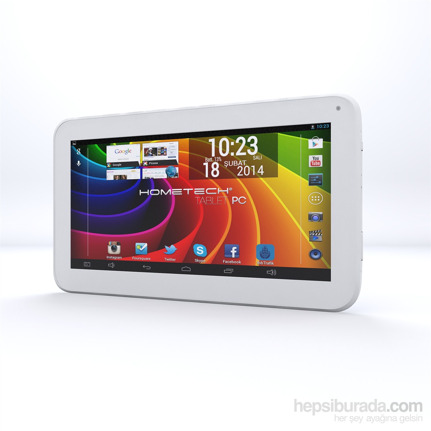 Hometech DUAL TAB 7 8GB 7" Tablet Fiyatı Taksit Seçenekleri