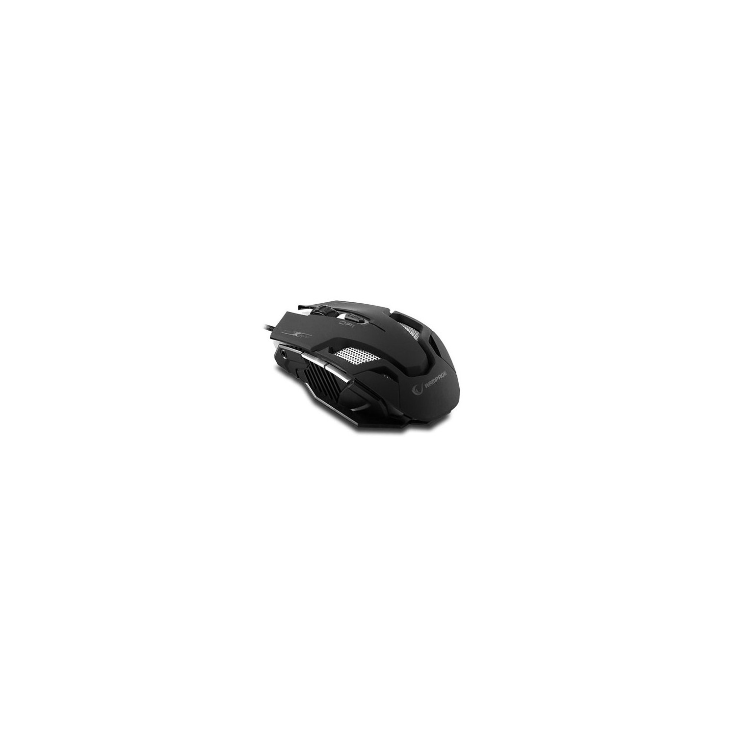 Rampage Smx R1 Usb Black 4000 Dpi 7 Different Light Macro Gaming Mouse Rampage