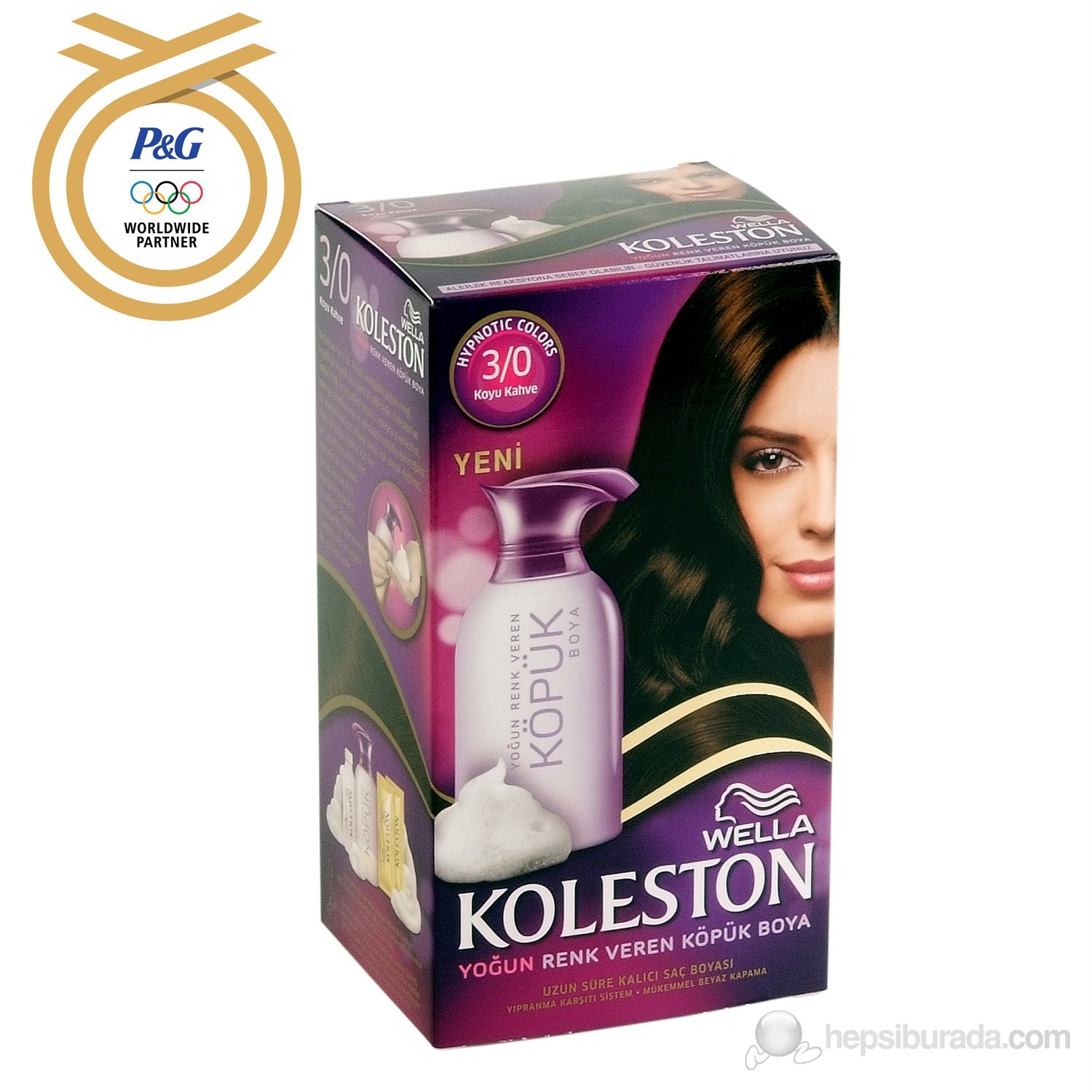Koleston Köpük Boya 3/0 Koyu Kahve Saç Boyası Fiyatı