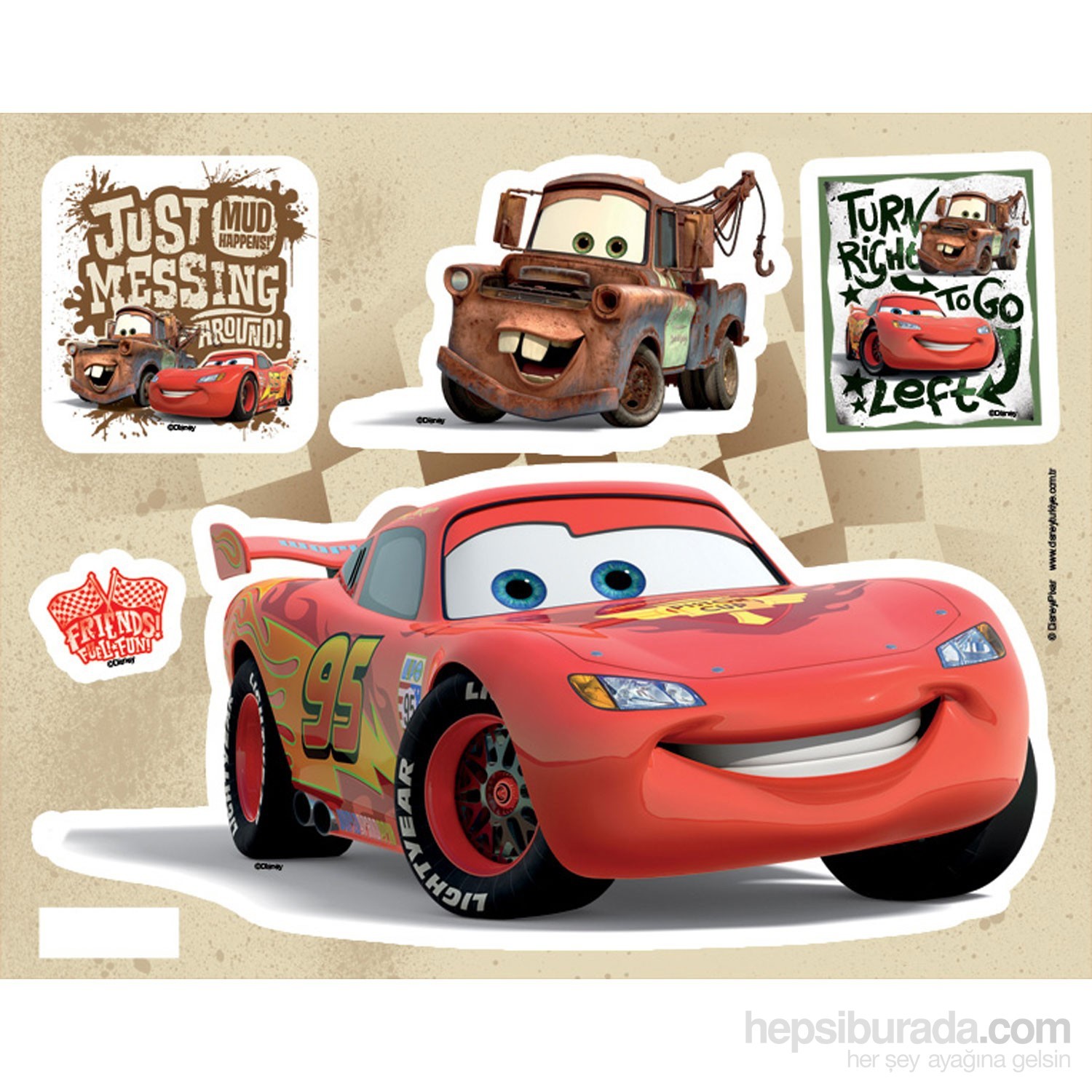 Artikel Fosforlu Duvar Sticker Cars Fiyatı Taksit Seçenekleri