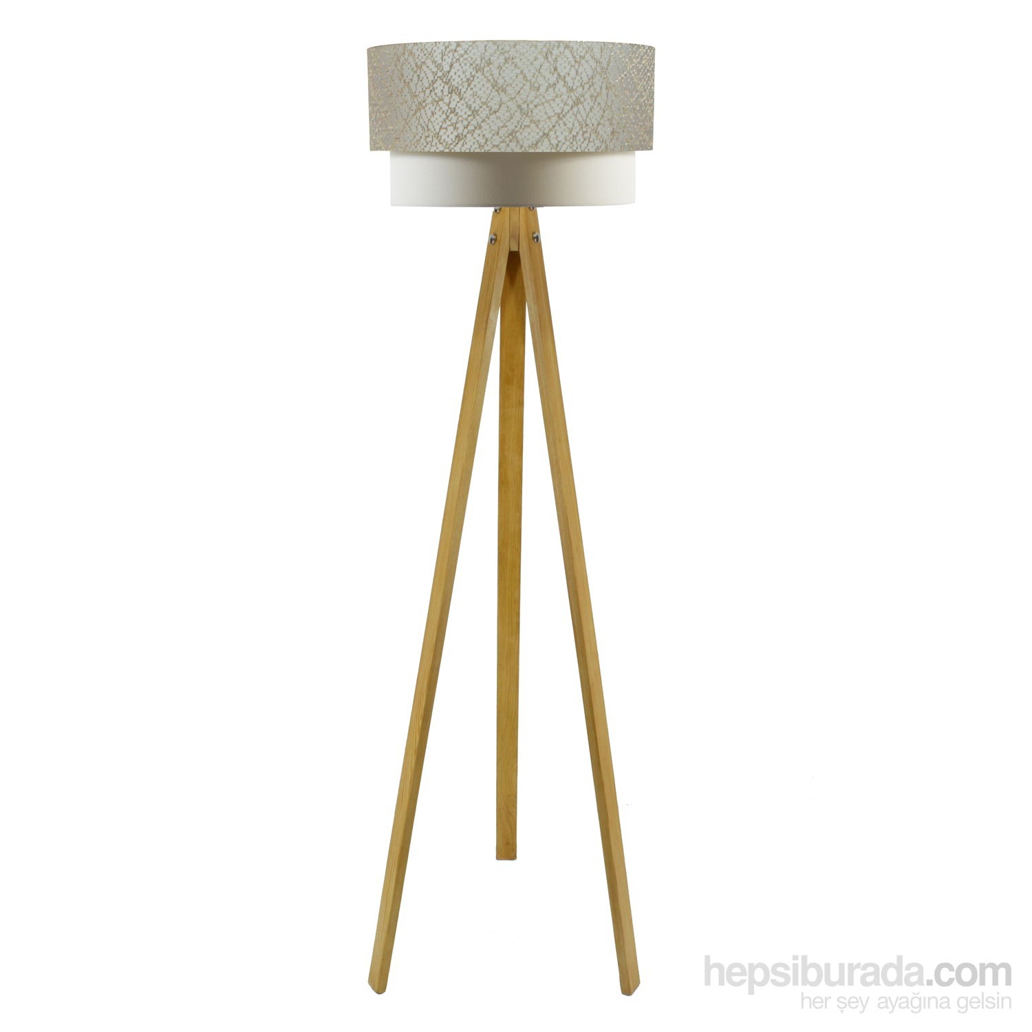 Bu Avize File Pasta Natural Tripod Lambader Açık Fiyatı