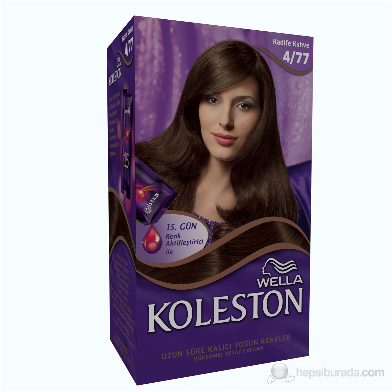 Wella Koleston Kıt 4/77 Kadife Kahve Fiyatı Taksit Seçenekleri