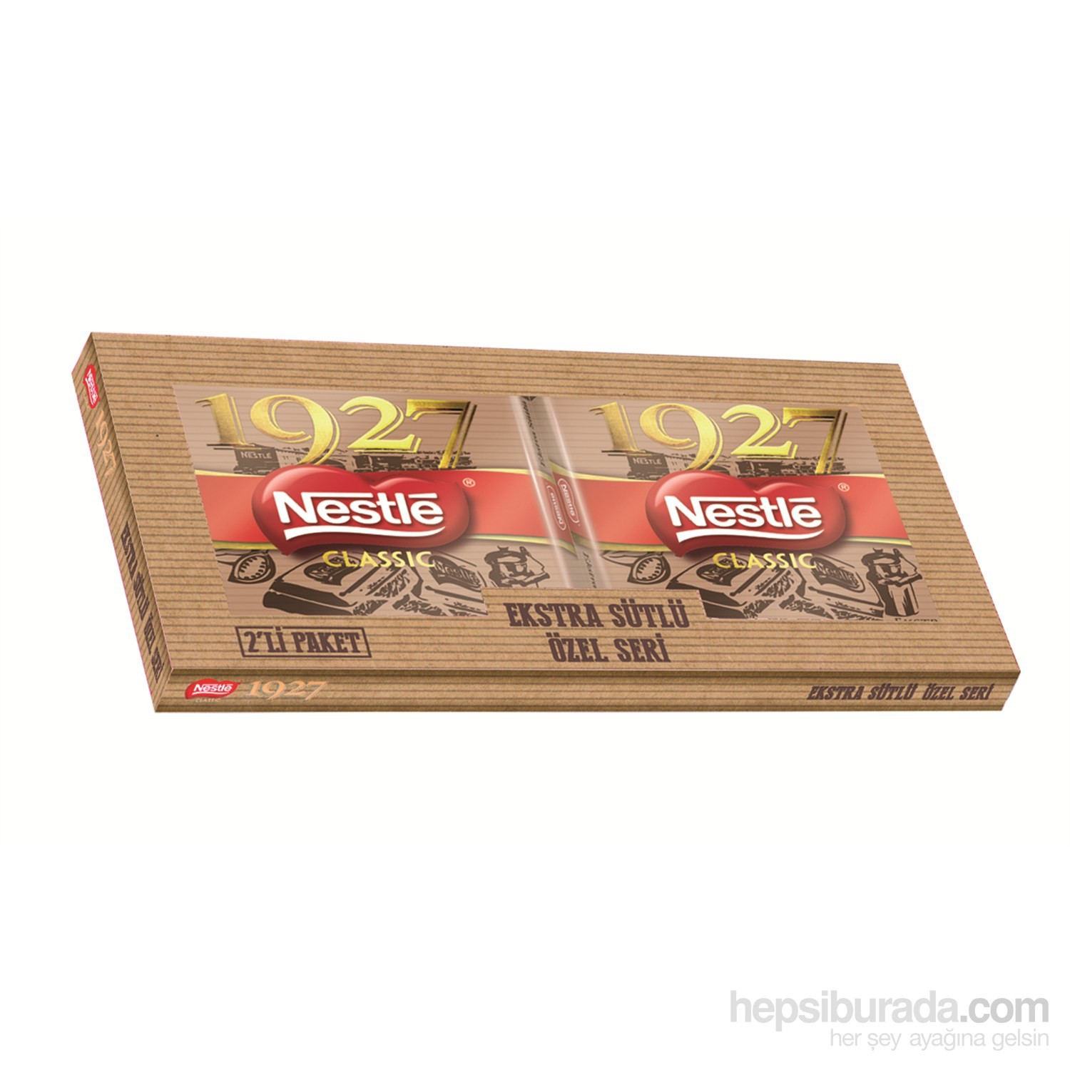 Nestle 1927 Bol Sütlü Çikolata 2x80 gr Fiyatı Taksit Seçenekleri