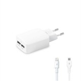 Ttec Speedcharger Duo Seyahat Şarj Cihazı Çift Usb 3.1A (Universal Çift Kablo)