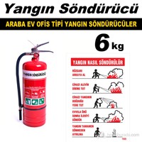 yangin sondurme cihazi ev ve ofis tipi 6 kg 40097 fiyati