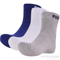 Puma Quarter-V Unisex Çok Renkli Çorap (887498-05)
