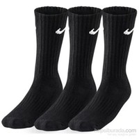 Nike Sx4508-001 Siyah 3Lü Çorap Seti