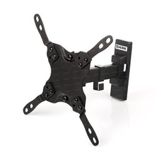 DARK 13/42" DK-AC-VT34 Hareketli Siyah 1 kollu Monitör,TV Askı Aparatı