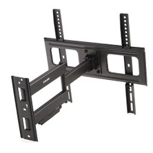 Dark 32"- 55" Curved Uyumlu & Flat Panel Destekli, Hareketli ve Katlanabilir Duvar Tipi TV Askı Aparatı (DK-AC-VT36)