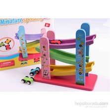 Wooden Toys Wooden Miniature Speeding Car