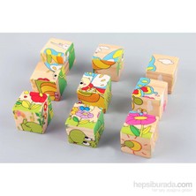 Learning Toys Wooden Puzzle Cubes