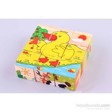 Learning Toys Wooden Puzzle Cubes