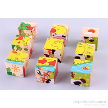 Learning Toys Wooden Puzzle Cubes