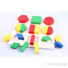 Wooden Toys Montessori Kavram Şekil Seti