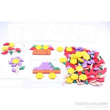 Wooden Toys 125PCS Intellectual Puzzle Blocks