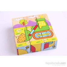 Nani Toys Wooden Puzzle Cubes