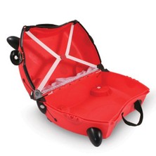 Trunki Uğurböceği Harley Binilen Ve Sürülen Çocuk Bavulu