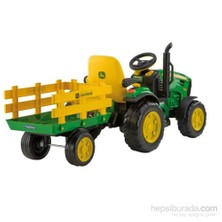 Peg Perego John Deere Ground Force Akülü Traktör 12 Volt