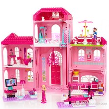 Mega Bloks Barbie'nin Lüks Malikanesi 301 Parça Oyun Seti