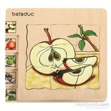 Beleduc Katlı Puzzle-Elma 15X15 Cm