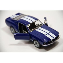 Kinsmart 1967 Shelby Gt500 (Mavi) 1:38 Metal Çek Bırak Araba