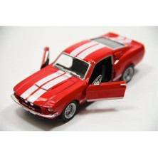 Kinsmart 1967 Shelby Gt500 (Kırmızı) 1:38 Çek Bırak Model Araba