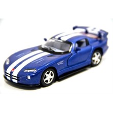 Kinsmart 1:36 Mavi Dodge Viper Gtsr Çek Bırak Oyuncak Araba