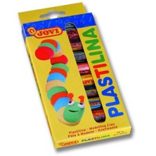 Jovi Plastilina 10 Renk Kurumayan Oyun Hamuru Kutulu 10X15 Gr