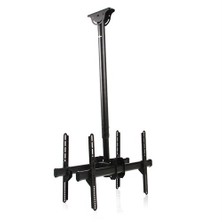DARK 37-70" DK-AC-VT13 Çift TV Destekli Tavan Tipi Hareketli, Yükseklik Ayarlı TV Askı Aparatı