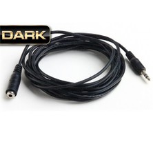 Dark DK-CB-AUEXTL250 2.5 Metre 3.5mm Stereo Ses Uzatma Kablosu (3.5mm Dişi - 3.5mm Erkek)