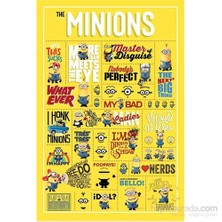 Maxi Poster Despicable Me Infographic