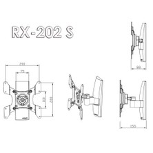 Ultimate 15' - 32' Televizyon Askı Aparatı RX-202S